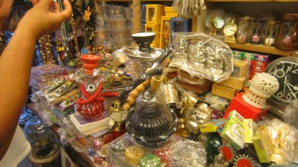 Etal doré au détour d'une rue