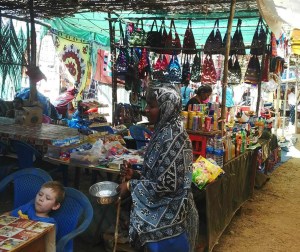 Un marché très coloré