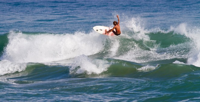 Carolina en pleine action